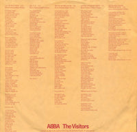 ABBA : The Visitors (LP, Album, Whi)