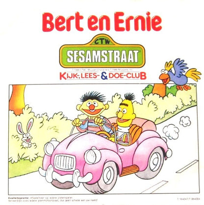 Sesamstraat : Bert En Ernie (Flexi, 7", S/Sided, Pic)