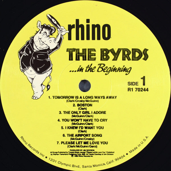 The Byrds : ...In The Beginning (The First Sessions - 1964) (LP, Comp, S/Edition)