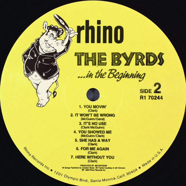 The Byrds : ...In The Beginning (The First Sessions - 1964) (LP, Comp, S/Edition)