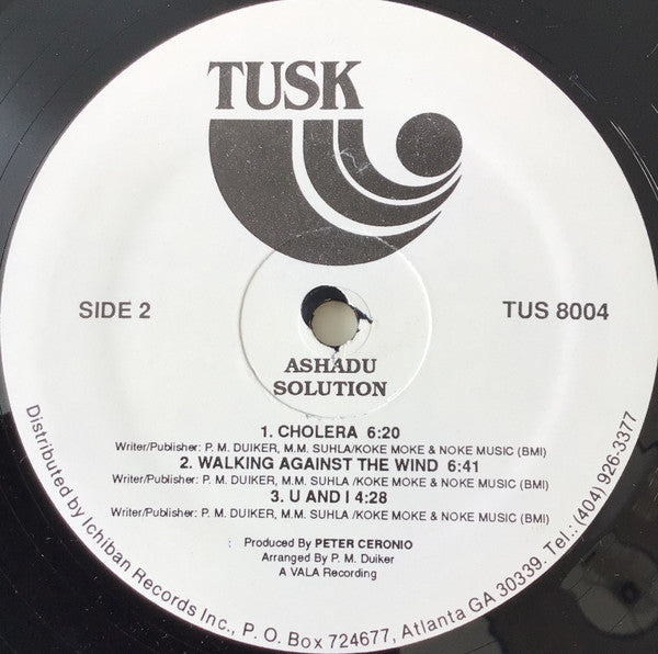 Ashadu : Solution (LP, Album)