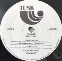 Ashadu : Solution (LP, Album)