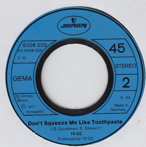 10cc : Good Morning Judge (7", Single)