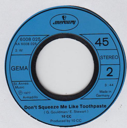 10cc : Good Morning Judge (7", Single)