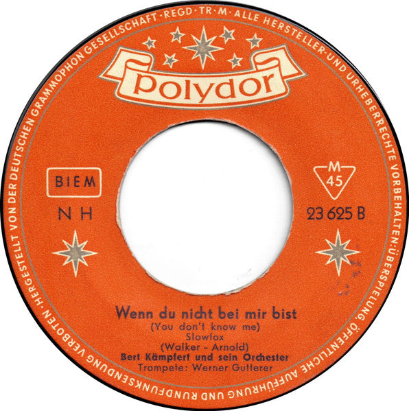 Bert Kämpfert Und Sein Orchester* : Till (7", Mono)