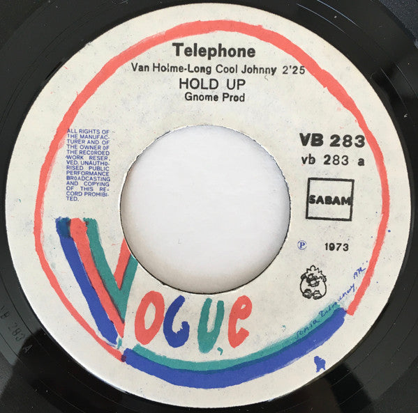 Hold Up : Telephone (7")