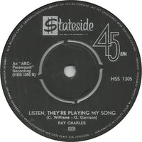 Ray Charles : Sweet Young Little Thing (7", Single, Mono)