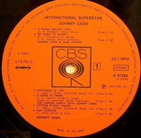 Johnny Cash : International Superstar (2xLP, Comp)