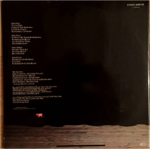 Eric Clapton : Just One Night (2xLP, Album, Gat)
