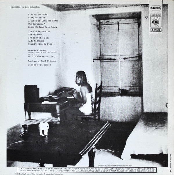 Leonard Cohen : Songs From A Room (LP, Album)