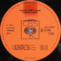 Leonard Cohen : Songs From A Room (LP, Album)