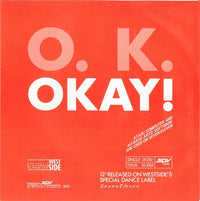 O. K.* : Okay! (Mixed Media Edit) (7", Single)