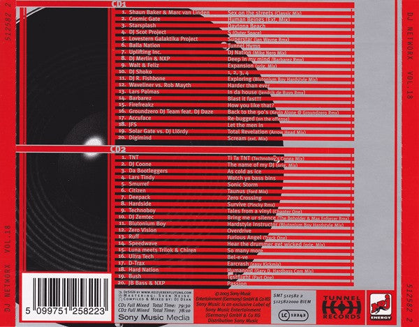 Various : DJ Networx Vol. 18 (2xCD, Comp, Mixed)