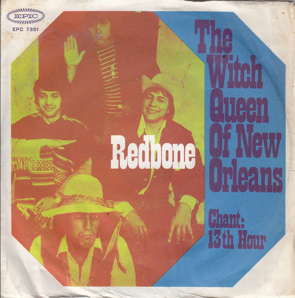 Redbone : The Witch Queen Of New Orleans (7", Single, Mono)