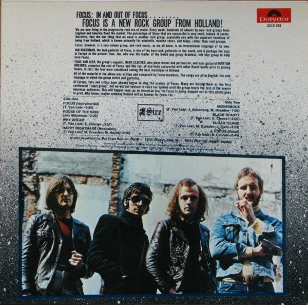Focus (2) : In And Out Of Focus (LP, Album, RP)