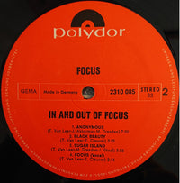 Focus (2) : In And Out Of Focus (LP, Album, RP)