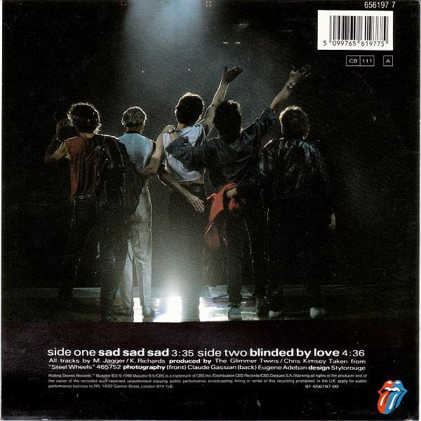 The Rolling Stones : Sad Sad Sad (7", Single)