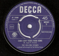 The Rolling Stones : 2000 Light Years From Home / She's A Rainbow (7", Single, Mono)