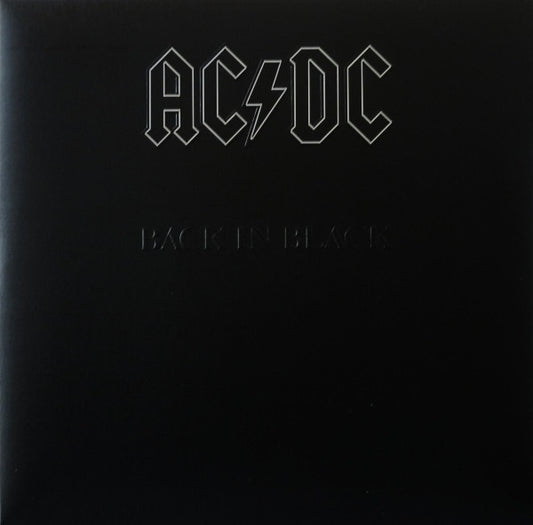 AC/DC : Back In Black (LP, Album, RE, RM, 180)