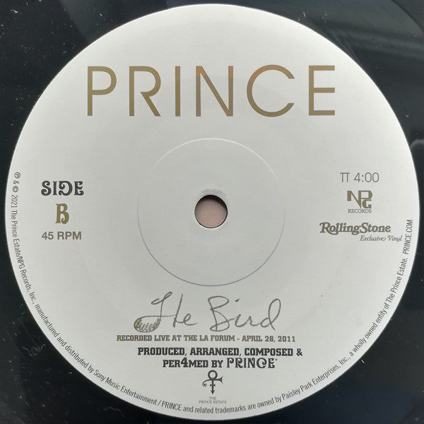 Prince : Hot Summer (7", Single)