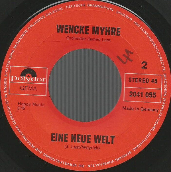 Wencke Myhre : Er Hat Ein Knallrotes Gummiboot (7", Single)