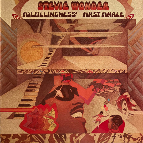 Stevie Wonder : Fulfillingness' First Finale (LP, Album, RE, Gat)