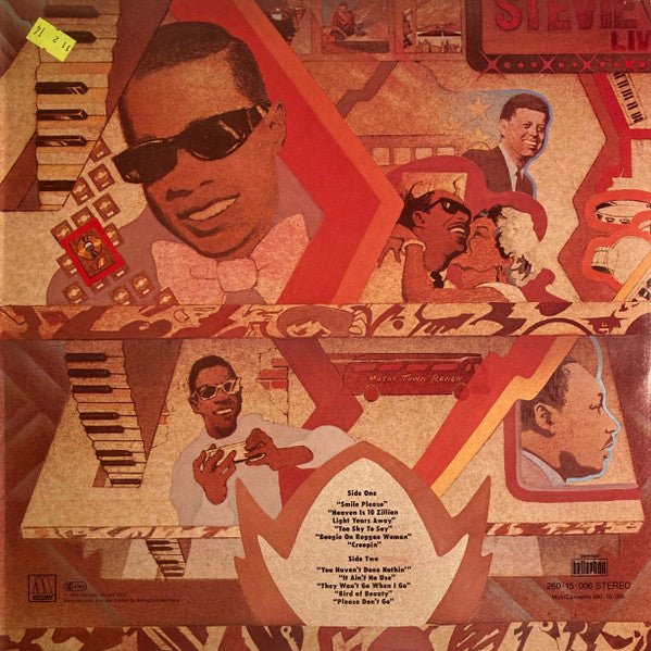 Stevie Wonder : Fulfillingness' First Finale (LP, Album, RE, Gat)