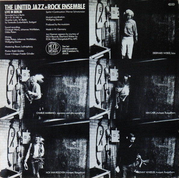 The United Jazz+Rock Ensemble : Live In Berlin (2xLP, Album)