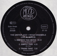 The United Jazz+Rock Ensemble : Live In Berlin (2xLP, Album)
