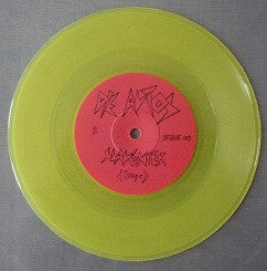 Die Autos : Niemals! (7", Single, RE, Yel)