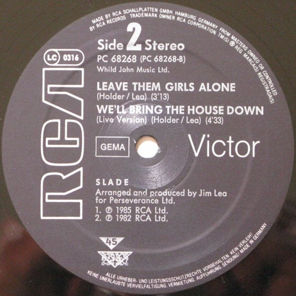 Slade : 7 Year Bitch (12", Maxi)