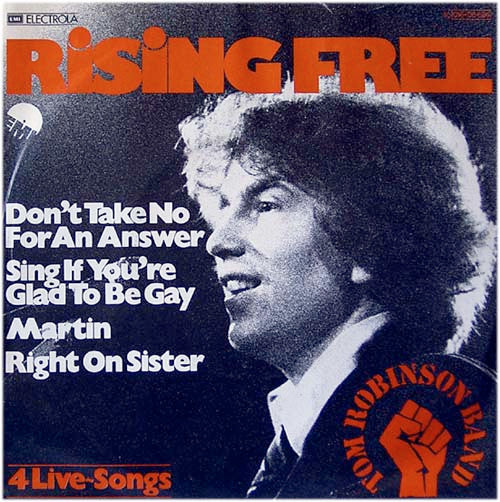 Tom Robinson Band : Rising Free (7", EP)