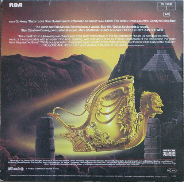 The Godz (2) : The Godz (LP, Album)