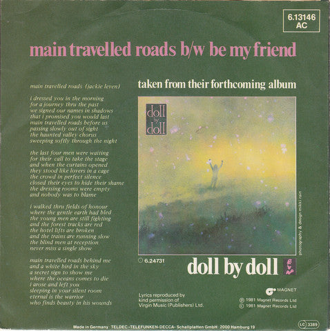 Doll By Doll : Main Travelled Roads (7", Single)