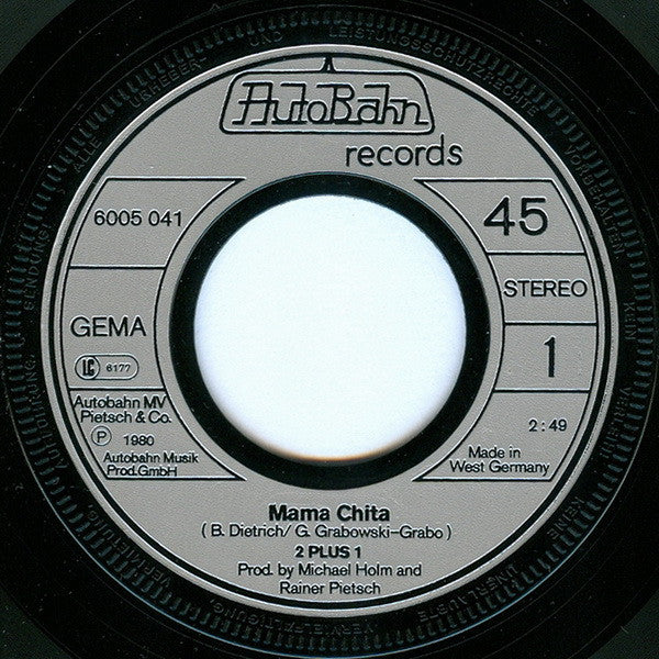 2 plus 1 : Mama Chita (7", Single)