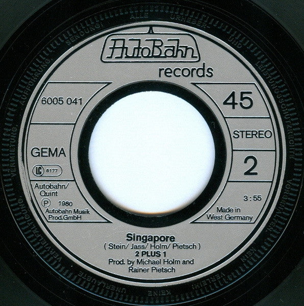 2 plus 1 : Mama Chita (7", Single)