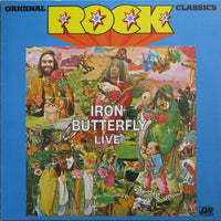 Iron Butterfly : Live (LP, Album, RE)