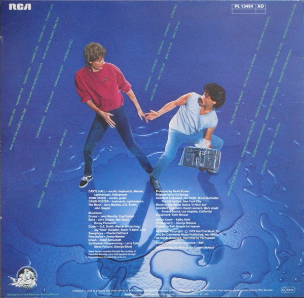 Daryl Hall & John Oates : X-Static (LP, Album, RE, Ora)