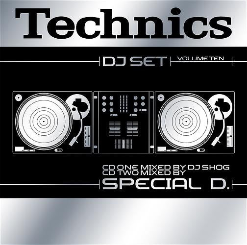 DJ Shog & Special D. : Technics DJ Set Volume Ten (2xCD, Comp, Copy Prot., Mixed)
