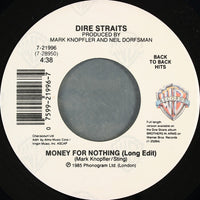 Dire Straits : Money For Nothing (Long Edit) / Twisting By The Pool (7", Single, Spe)