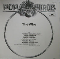 The Who : Pop Heroes  The Who (LP, Comp)