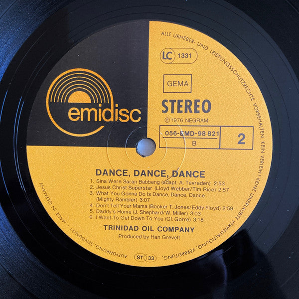Trinidad Oil Company : Dance, Dance, Dance! (LP, Album)