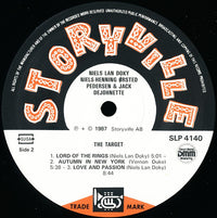 Niels Lan Doky And Niels-Henning Ørsted Pedersen And Jack De Johnette* : The Target (LP, Album)