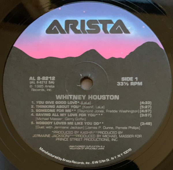 Whitney Houston : Whitney Houston (LP, Album)