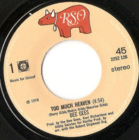 Bee Gees : Too Much Heaven (7", Single)