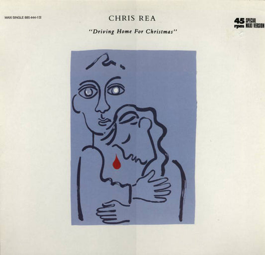 Chris Rea : Driving Home For Christmas (12", Maxi)