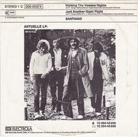 Santiago (9) : Walking The Voodoo Nights (7", Single)