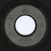 Clique Afrique : Clique Afrique (7", Single)
