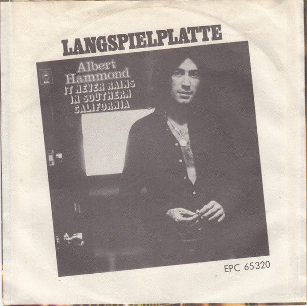 Albert Hammond : The Free Electric Band (7", Single)