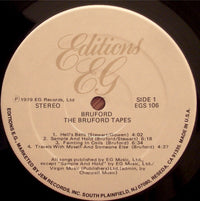 Bruford : The Bruford Tapes (LP, Album)